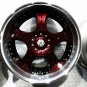 JDM Rare Extra thick Veilside Andrew D 18 inch 9J+22 11J+9 PCD114.3 4 No Tires