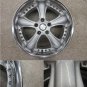 JDM 4wheels WORK Euroline 18inch wheel set front and rear different di No Tires