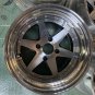 JDM Speed Star SSR Longchamp XR4S 15" 9J 9.5J PCD114.3 4 Hole Formul N...