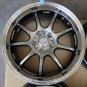 JDM WORK Emotion D9R 4Wheels no tires 18x7.5+53 5x112