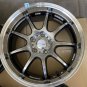 JDM WORK Emotion D9R 4Wheels no tires 18x7.5+53 5x112
