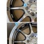 JDM WORK Emotion D9R 4Wheels no tires 18x7.5+53 5x112