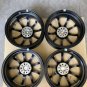 JDM WORK Emotion D9R 4Wheels no tires 18x7.5+53 5x112