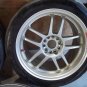 JDM Rare NSX size Racing Hart 4Wheels no tires 16x8+38 17x8.5+35 5x114.3