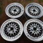 JDM BBS RS 15/4H/100/6.5J 4 wheels No Tires