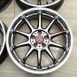 JDM WORK Emotion ZR10 17in 7J +38 PCD100 4wheels Impreza BRZ 86 Prius Corolla Sp