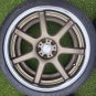 JDM WORK 19 inch PCD108 Peugeot RCZ no scratches No Tires