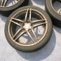 JDM AVS model 5 bronze 7.5J 8.0J 114.3 5 hole 18 inch YOKOHAMA Yokoham No Tires