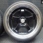JDM Work Meister S1R 18 inch 8.5J +28 +23 PCD 100 4H Black plating GRE No Tires