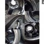 JDM Work Meister S1R 18 inch 8.5J +28 +23 PCD 100 4H Black plating GRE No Tires
