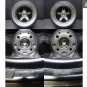 JDM Work Meister S1R 18 inch 8.5J +28 +23 PCD 100 4H Black plating GRE No Tires