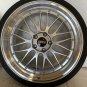 JDM BBS LM229 LM230 4Wheels no tires 20x8.5+32 9.5+37 5x120 Black Caps
