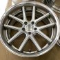 JDM WORK GNOSIS GD3 19 9j +10 / 10j +25 1 wheel required repair diamond cut rim