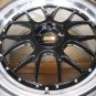 JDM Rare Luxury Forged Lexus LS Owner mustsee BBS LMR Black 9/10x21 +3 No Tires