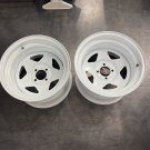 JDM ESB TC01 15 inch 4H114.3 10J 25 2wheels set wheel white CLS TC01 T No Tires