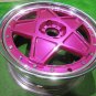 JDM Ame Sharen Old School Star Kyoho 17 inch 7J +45 P100 4H Super Beau No Tires