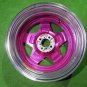 JDM Ame Sharen Old School Star Kyoho 17 inch 7J +45 P100 4H Super Beau No Tires