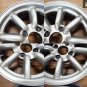JDM BR black racing 8 spoke wheel 15 inch 6.5J +17 PCD114.3 4 hole 4wh No Tires