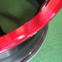 JDM Rare Vintage ENKEI Racing S black red 4wheels 156.5J+45 pcd100 Vit No Tires