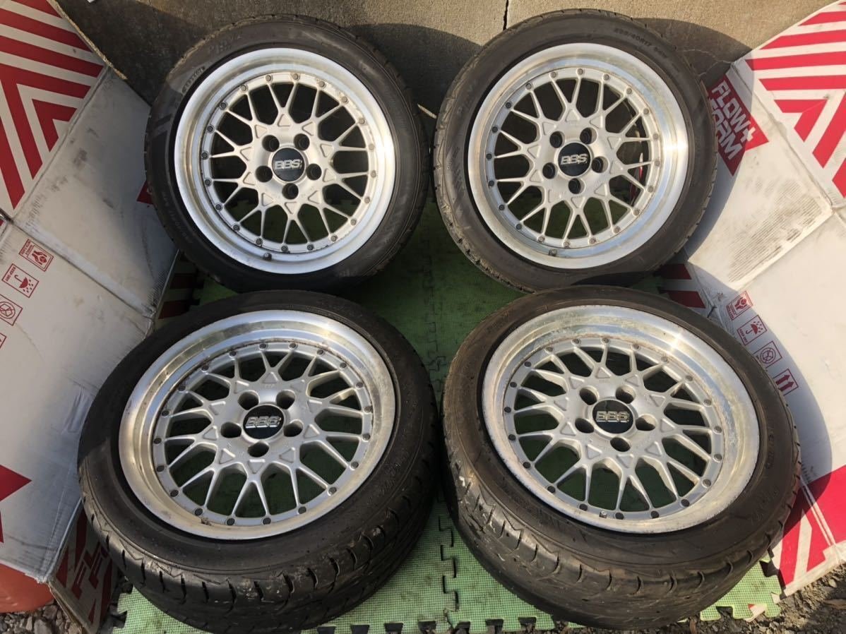 JDM Rare BBS RS2 OPEN 043 9J+20 114.3 5H 4wheels set GTRSize R32 33 34 ...