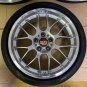 JDM Super highest grade BBS RSGT 985A forged 19 inch wheel silver PCD120 OFF+33
