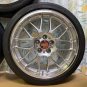 JDM Super highest grade BBS RSGT 985A forged 19 inch wheel silver PCD120 OFF+33