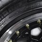 JDM MATRIX WHEELS L1056 15 inch PCD100 8J +20mo Outrun M1175/55R15 Maz No Tires