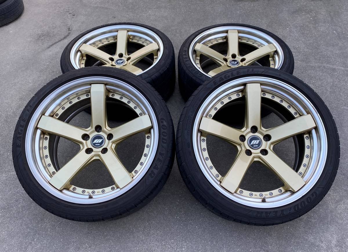 JDM audi deep concave WO Tire width 265 mm aspect ratio 35% rim diamet ...