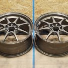 JDM I487-12wheelsRAYS VOLK CE28N PCD100 7J+43 Ultralight No Tires