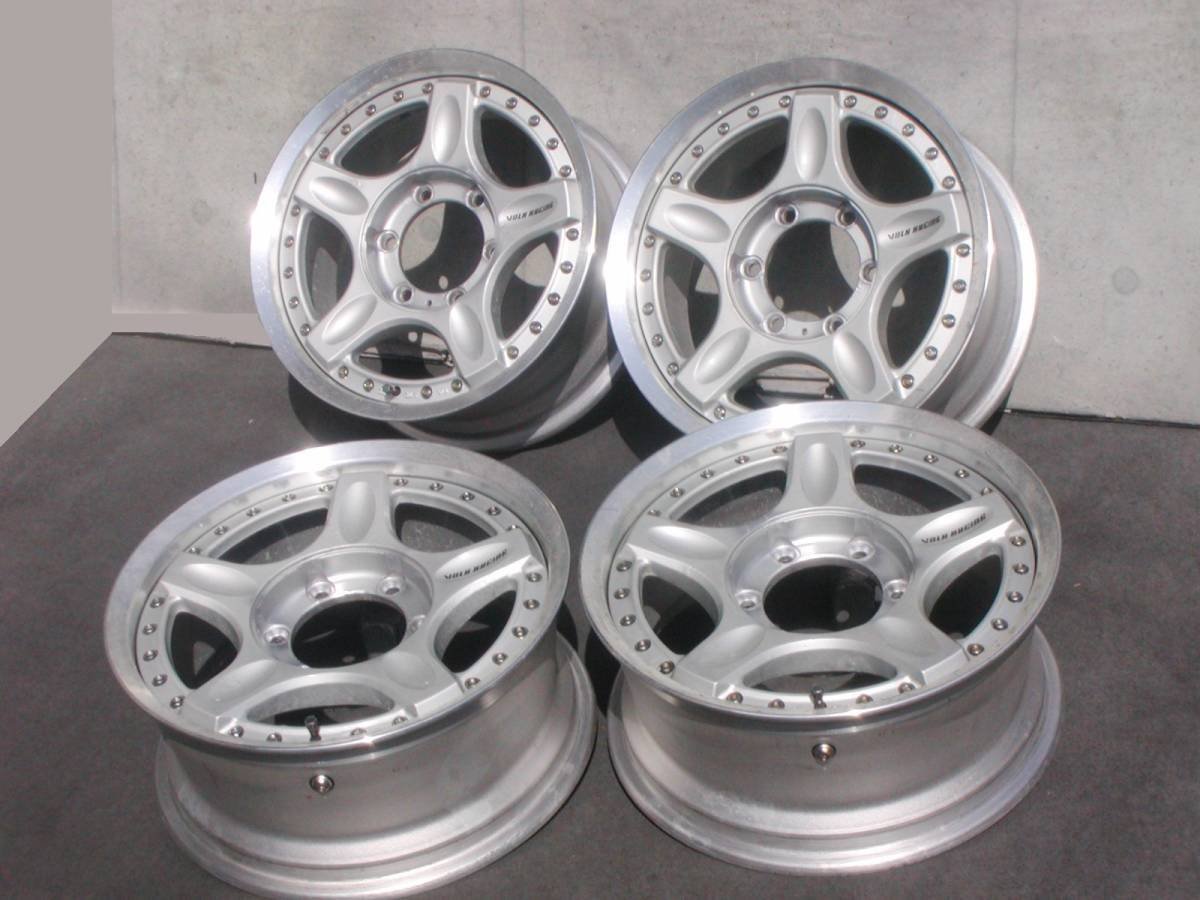 JDM super rare wheel forged RAYS power VOLK4 7J+25 139.76H Hiace Rankle ...