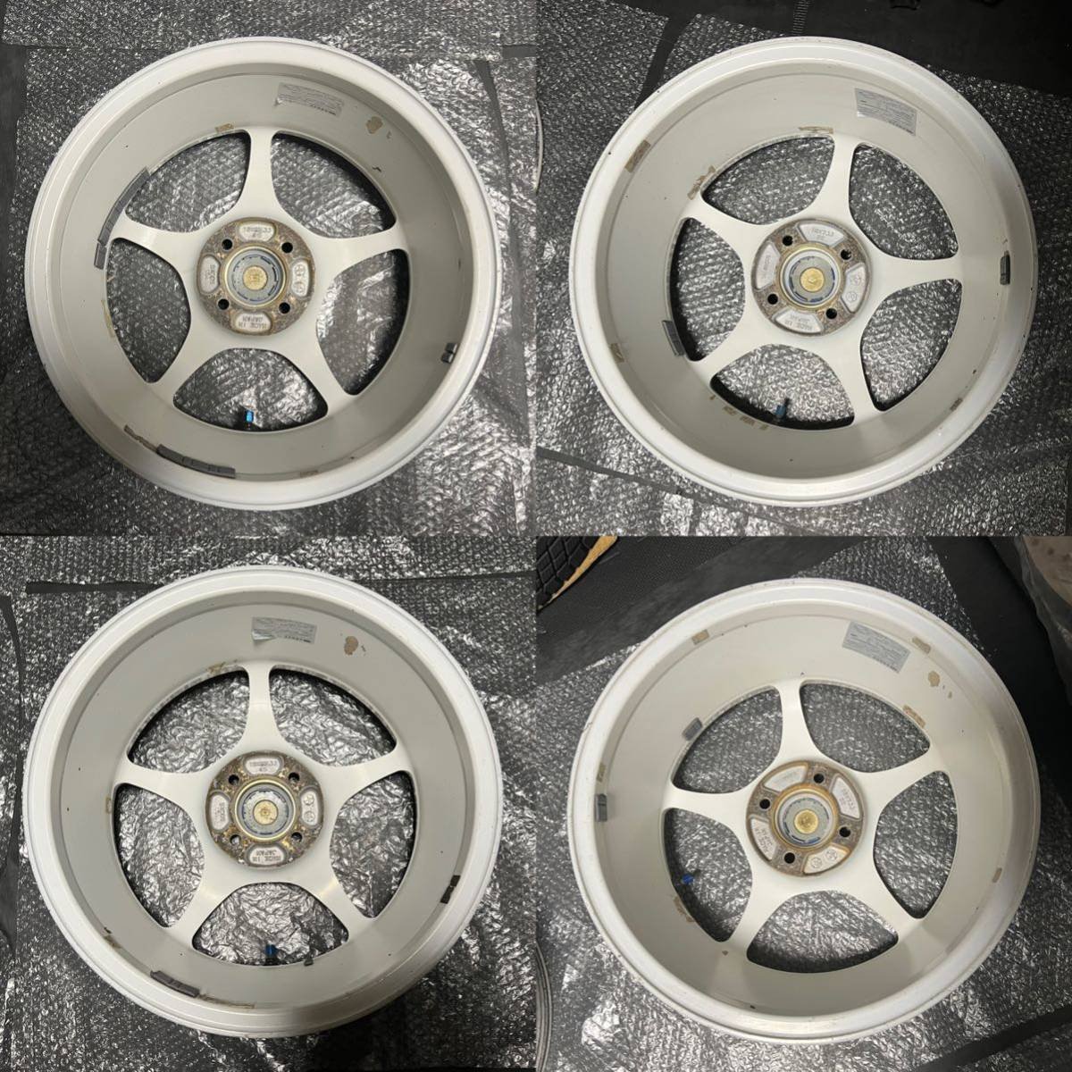 JDM Vintage ENKEI RP01 4Wheels no tires 16x6.5+45 7+32 4x100 MRS