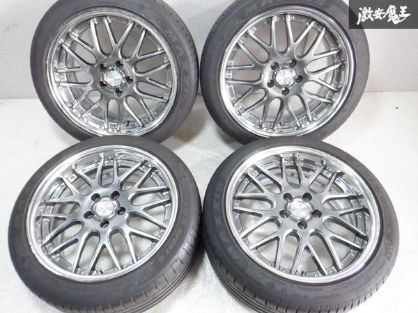 JDM WORK Lanvec LM1 2P 4Wheels no tires 18x8.5+45 5x114.3