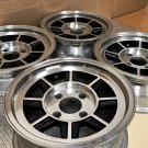 JDM Rare 145.5j 146.0j 114.3/4h Hayashi Street Sanitora Custom Moon HA No Tires