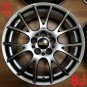 JDM BBS RE-V RE057 RE058 4Wheels no tires 18x8+43 9+48 5x1143