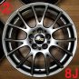 JDM BBS RE-V RE057 RE058 4Wheels no tires 18x8+43 9+48 5x1143