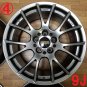 JDM BBS RE-V RE057 RE058 4Wheels no tires 18x8+43 9+48 5x1143