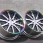 JDM Ultra Titanium Coating RAYS BLACK FLEET 9J +38+28 114.3 S14 S15 R3 No Tires