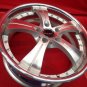 JDM BELLONA Verona WAS silver polish 7.5J18 114.3 5 hole +48 hub 73 At No Tires