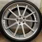 JDM Deep Rim Hyper Forged HFC10 22 inch 10J +28 +37 PCD112 5H Pirelli No Tires