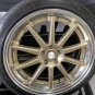 JDM no scratches weds Tire width 245 mm aspect ratio 40% rim diameter No Tires