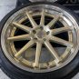 JDM no scratches weds Tire width 245 mm aspect ratio 40% rim diameter No Tires