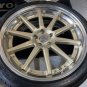 JDM no scratches weds Tire width 245 mm aspect ratio 40% rim diameter No Tires