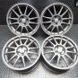 JDM OZ Racing Super Reggela 17 inch 7J +37 PCD 100 4H Silver Roadster No Tires