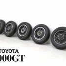 roz473 VintageToyota Genuine 2000GT Magnesium Magnesium Wheels Set of 5 Hakosuka