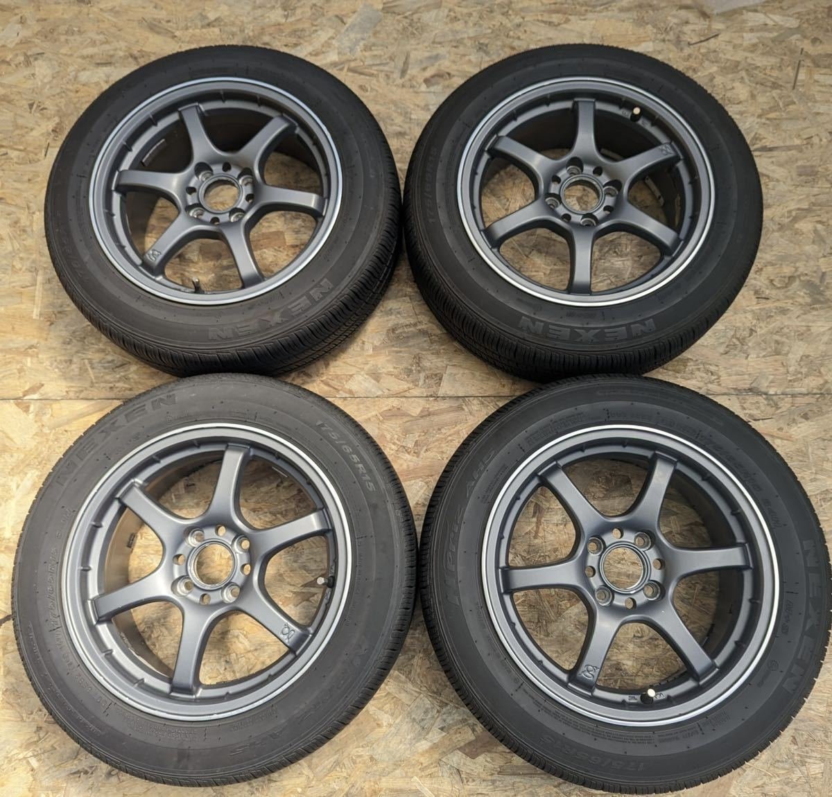 JDM Rare Gram Lights GRAM LIGHT 57MAXIMUM Maximum 15 inch 6.5J +38 PCD No Tires