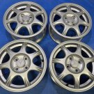 JDM Rare 14 6JJ +45 100/4NA8C Eunos Roadster genuine aluminum wheels N No Tires
