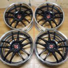 JDM F1048RareWORK Emotion CR2P 9.5J+20 GT-R Lancer Evo Tuner Size BBKF No Tires