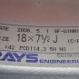 JDM RAYS Rays Volk Racing SF Winning 7.5J18 PCD114.3 5 holes +42/+16 h No Tires