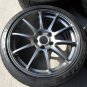JDM SSR GTV02 18in PCD114.3 5 hole 9JJ OFF+45 255/35R18 Lancer Evo Imp No Tires