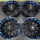 JDM weds SA72R 18 inch 8.5J IS50 PCD114.35HWRX STI Impreza STI etc. No Tires